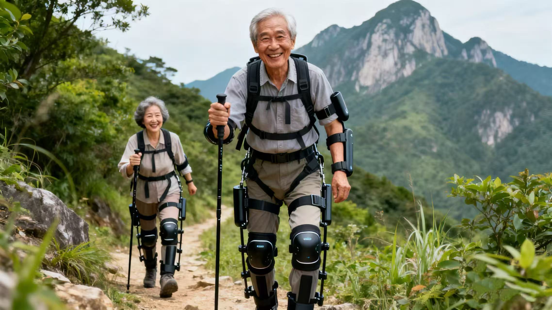 【场景编号001】“赛博登山”好惬意｜智能科技装备助力游客登山