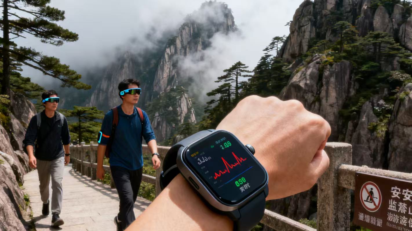 【场景编号005】"随身医生"保安全｜智能穿戴式健康监测系统保障游客安全