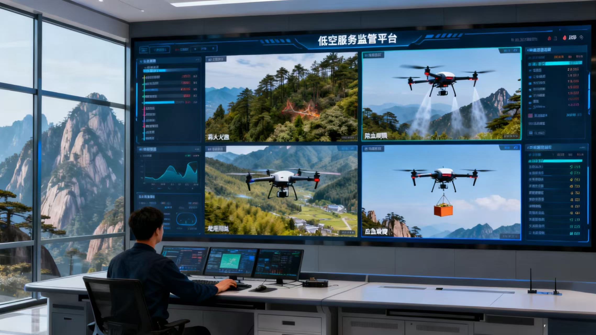 【场景编号004】“低空翱翔”任我行｜无人机牵引低空旅游发展应用