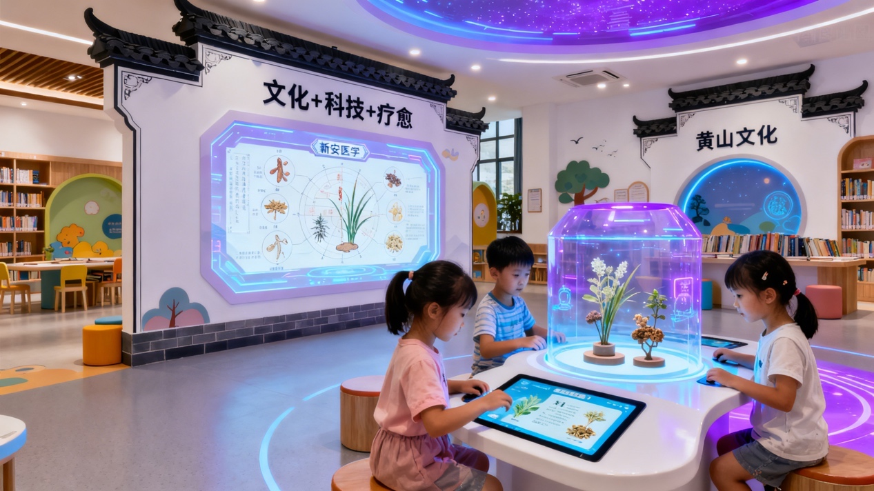 【场景编号007】“沉浸阅享”心安处｜黄山市图书馆元宇宙阅读体验空间