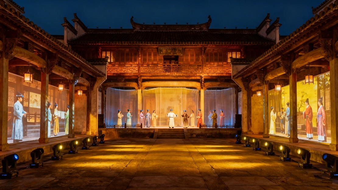 【场景编号014】“府衙夜游”家有喜｜徽州府有喜沉浸式夜游多感官体验升级