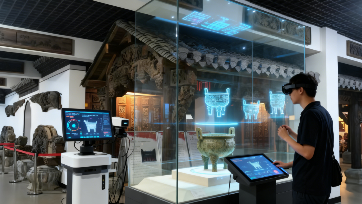 【场景编号011】“云上文物”永流传｜数字守护黄山区博物馆珍贵馆藏